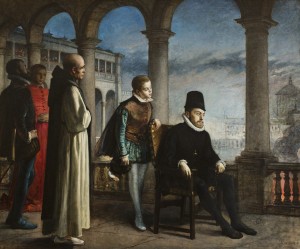 Philip II presides over an auto-da-fé 